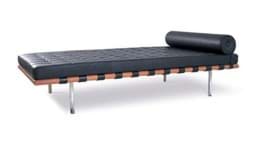 Ludwig Mies van der Rohe, Barcelona Day-Bed (1930) के लिए विवरण दिखाएं Ludwig Mies van der Rohe, Barcelona Day-Bed (1930) की तस्वीर