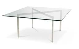Ludwig Mies van der Rohe Tisch  Barcelona  (1930) के लिए विवरण दिखाएं Ludwig Mies van der Rohe Tisch  Barcelona  (1930) की तस्वीर