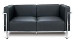 Afișați detaliile pentru Le Corbusier Sofa Grande LC3 , 2 locuri (1928) Imagine de Le Corbusier Sofa Grande LC3 , 2 locuri (1928)