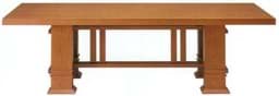 Mostrar detalles de Mesa de comedor Allen de Frank Lloyd Wright (1917) Imagen de Mesa de comedor Allen de Frank Lloyd Wright (1917)