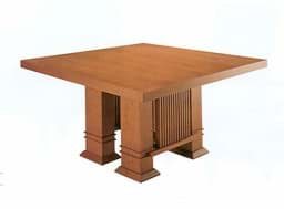 Mostrar detalles de Mesa cuadrada Frank Lloyd Wright (1917) Imagen de Mesa cuadrada Frank Lloyd Wright (1917)