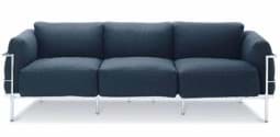 Afișați detaliile pentru Le Corbusier Canapea cu 3 locuri Grand Confort (1928) Imagine de Le Corbusier Canapea cu 3 locuri Grand Confort (1928)