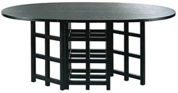 Show details for Charles R. Mackintosh dining table D.S.1 (1918) Picture of Charles R. Mackintosh dining table D.S.1 (1918)