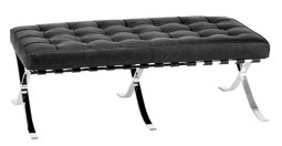 Show details for Mies van der Rohe bench seat Barcelona (1929) Picture of Mies van der Rohe bench seat Barcelona (1929)