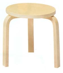 แสดงรายละเอียดสำหรับ Alvar Aalto Hocker 60 (1935) รูปภาพของ Alvar Aalto Hocker 60 (1935)
