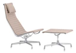 Näita üksikasju Charles Eamesi alumiiniumist Relax tool koos padja ja tugitooliga (1958) Pilt Charles Eamesi alumiiniumist Relax tool koos padja ja tugitooliga (1958)