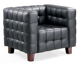 Pokaż szczegóły dla Fotel Kubus firmy Josef Hoffmann (1910) Obraz Fotel Kubus firmy Josef Hoffmann (1910)