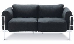 Rodyti išsamią informaciją apie Le Corbusier dvivietė sofa "Grand Confort" (1928 m.) Gamintojo Le Corbusier dvivietė sofa "Grand Confort" (1928 m.) nuotrauka