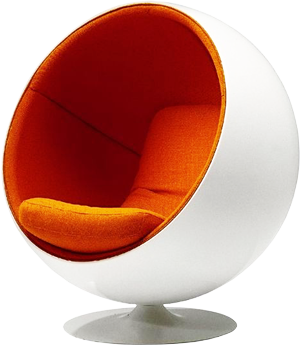 Bild von Eero Aarnio Ball Chair, Kugelsessel (1966)