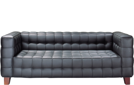 Bild von Josef Hoffmann Sofa 3-Sitzer Cubus (1910)