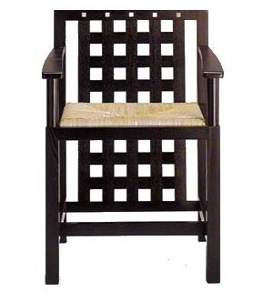 Зображення з  Чарльз Р. Макінтош (Charles R. Mackintosh Chair D.S.4) (1918)