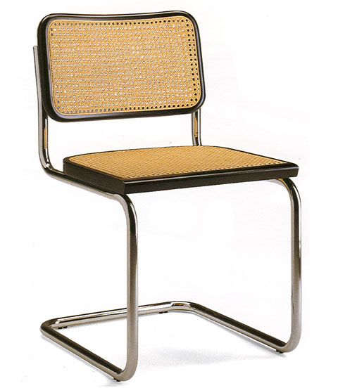 Picture of Marcel Breuer chair Cesca S32 (1928) 