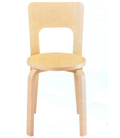 Gamintojo Alvaro Aalto kėdė 65 (1933 m.) nuotrauka