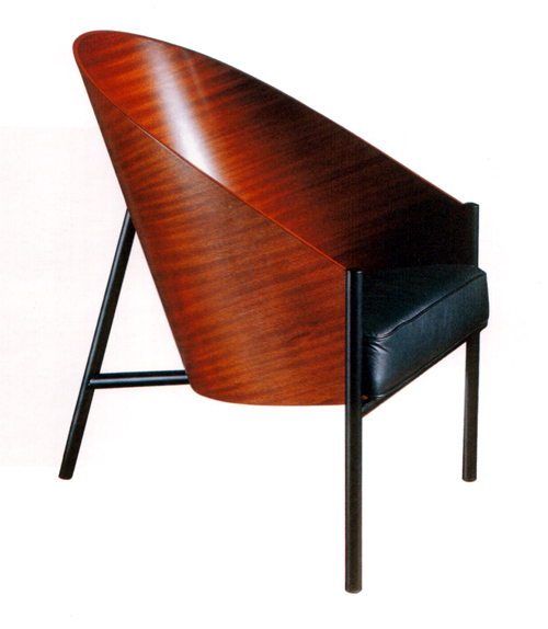 Gamintojo Philippe Starck fotelis "Pratfall" (1985 m.) nuotrauka