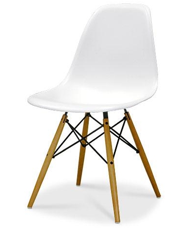 查尔斯-伊姆斯（Charles Eames）边椅 DSW（1950 年的图片