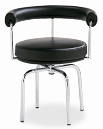 Le Corbusier LC7 Döner sandalye (1929) resmi