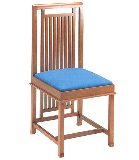 Obraz Frank Lloyd Wright Coonley 2 Krzesło (1908)